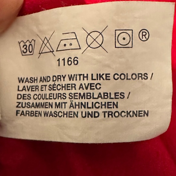 Gap Kids Vintage | Vintage Gap Kids Utility Bomber Jacket Navy Outer Red Lining - Picture 11 of 12